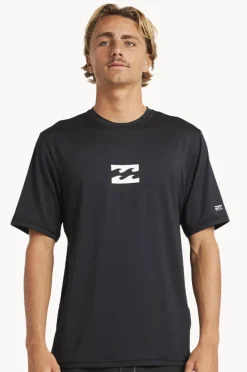 Billabong Mens All Day Wave Short Sleeve Suntop