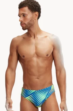 Speedo Mens Allover Digital V-cut Brief