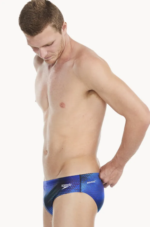 Speedo Mens Allover Printed 7cm Brief