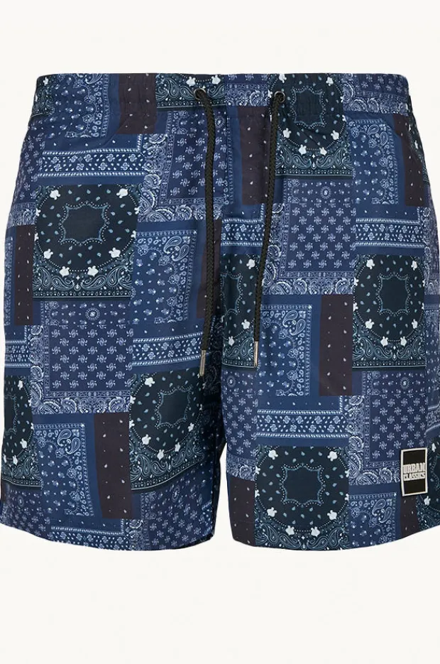 Urban Classics Mens Bandana Swim Short