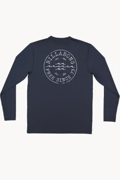 Billabong Mens Big Wave Daz Long Sleeve Suntop