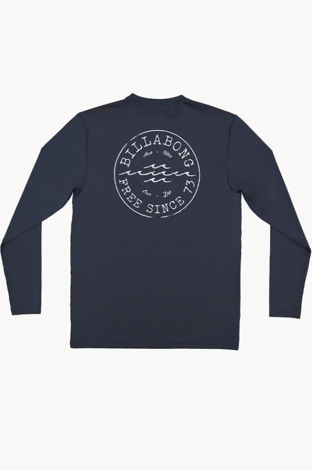 Billabong Mens Big Wave Daz Long Sleeve Suntop