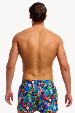 Funky Trunks Mens Birdie Wordie Shorty Short