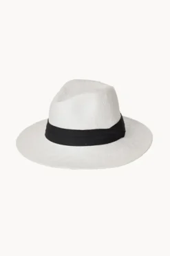 Cherry Red Mens Black Band Paper Fedora