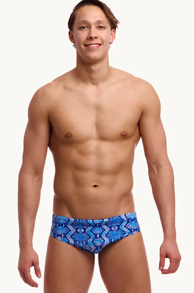 Funky Trunks Mens Blue Viper Brief