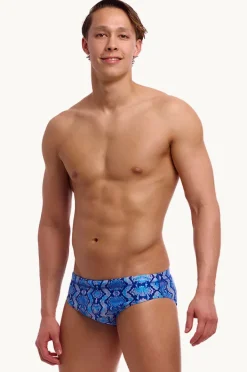 Funky Trunks Mens Blue Viper Brief