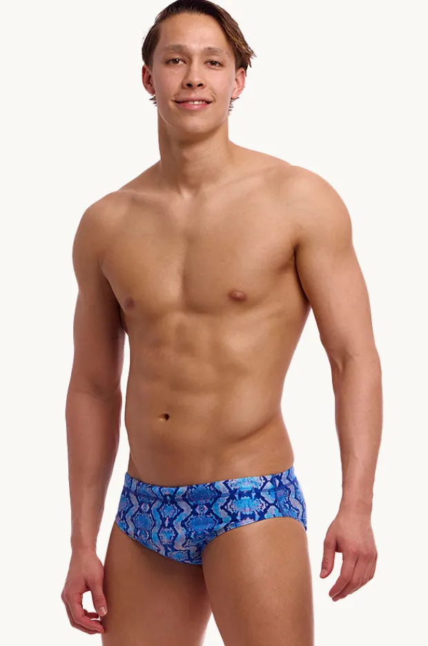 Funky Trunks Mens Blue Viper Brief