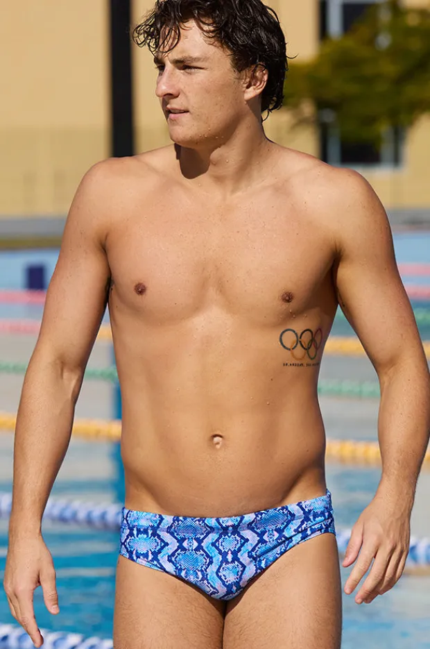 Funky Trunks Mens Blue Viper Brief