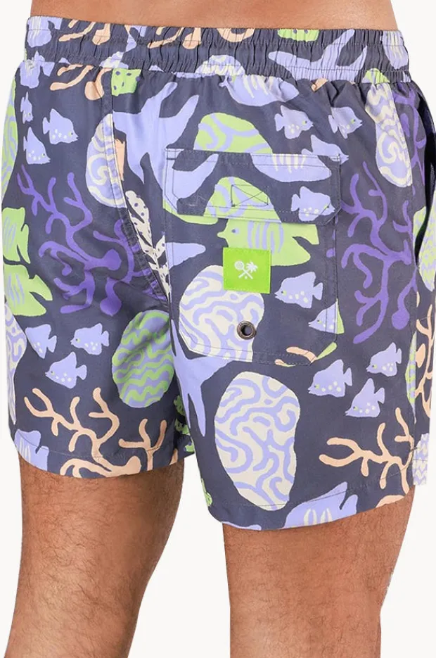 Skwosh Mens Coral Chaos Eco Short