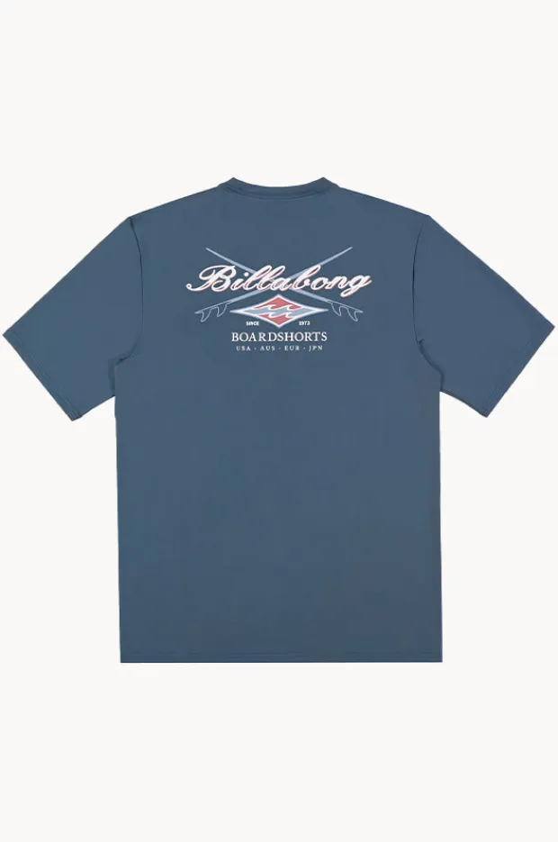 Billabong Mens Crossboards Short Sleeve Suntop
