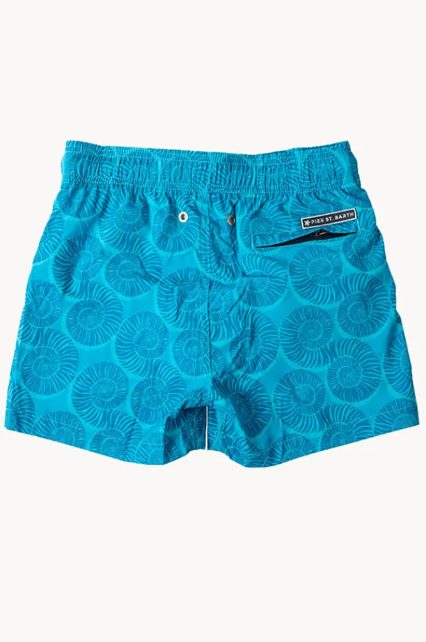 Pier St. Barth Mens Curly Swim Short