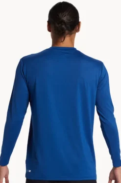 Quiksilver Mens DNA Bubble Logo Long Sleeve Suntop