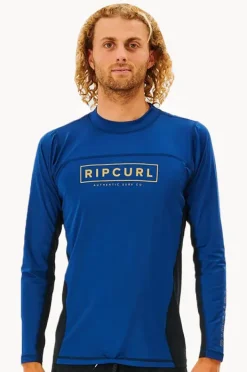 Rip Curl Mens Drive Relaxed Long Sleeve Suntop