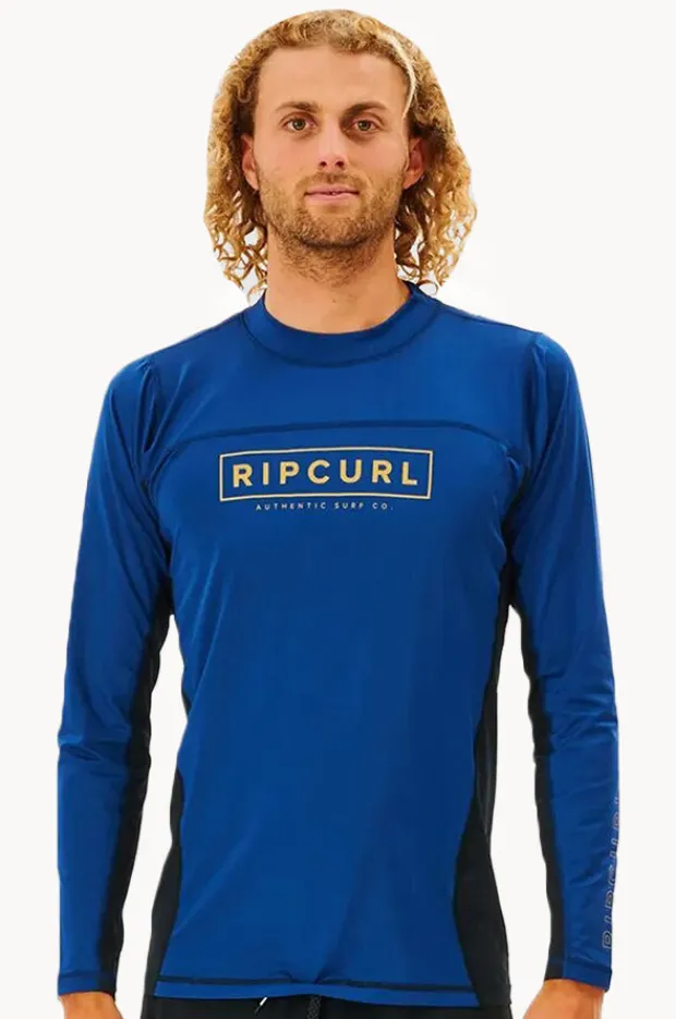 Rip Curl Mens Drive Relaxed Long Sleeve Suntop