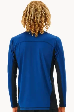 Rip Curl Mens Drive Relaxed Long Sleeve Suntop