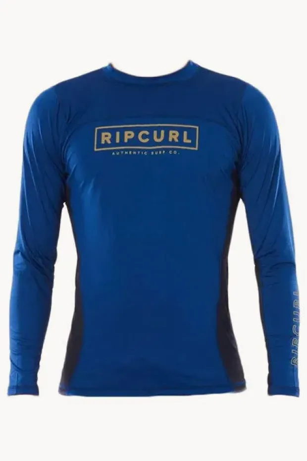 Rip Curl Mens Drive Relaxed Long Sleeve Suntop