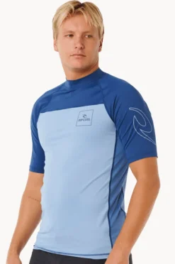 Rip Curl Mens Drive Short Sleeve Suntop