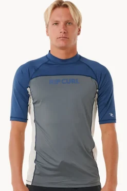 Rip Curl Mens Drive Short Sleeve Suntop