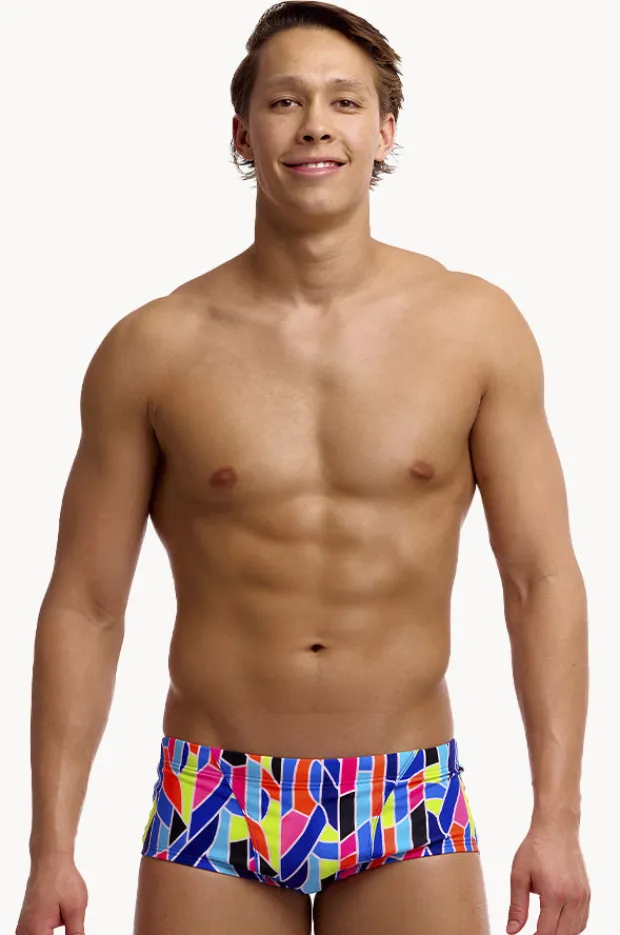 Funky Trunks Mens Fault Lines Trunk