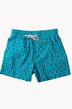 Pier St. Barth Mens Hexa Swim Short