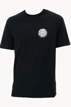 Rip Curl Mens Icons Of Surf Short Sleeve Rash Top