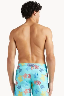 Vilebrequin Mens Knit Turtle Swim Short
