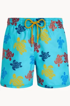 Vilebrequin Mens Knit Turtle Swim Short