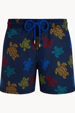 Vilebrequin Mens Knit Turtle Swim Short