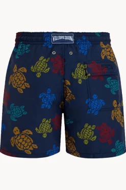 Vilebrequin Mens Knit Turtle Swim Short