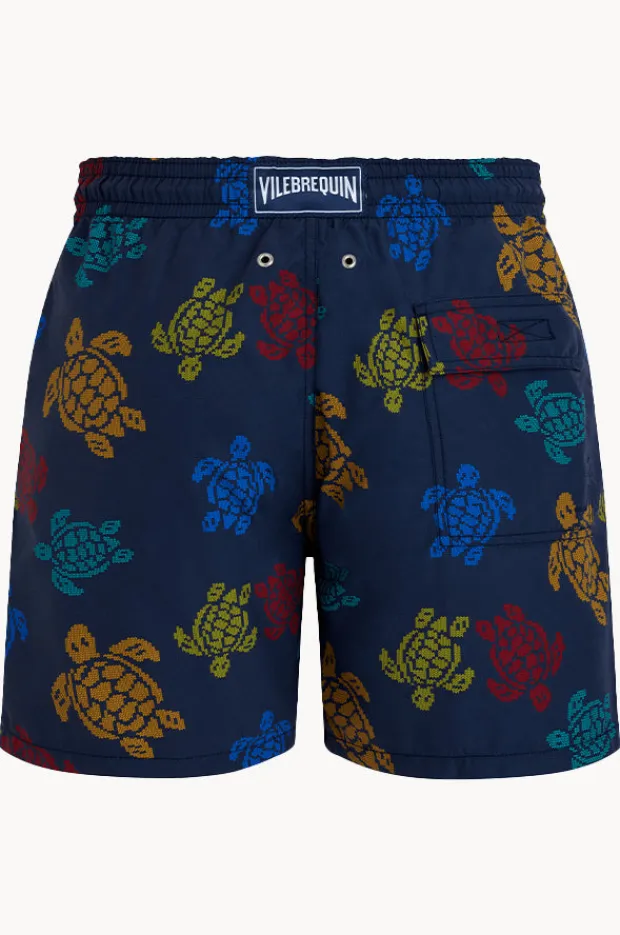 Vilebrequin Mens Knit Turtle Swim Short