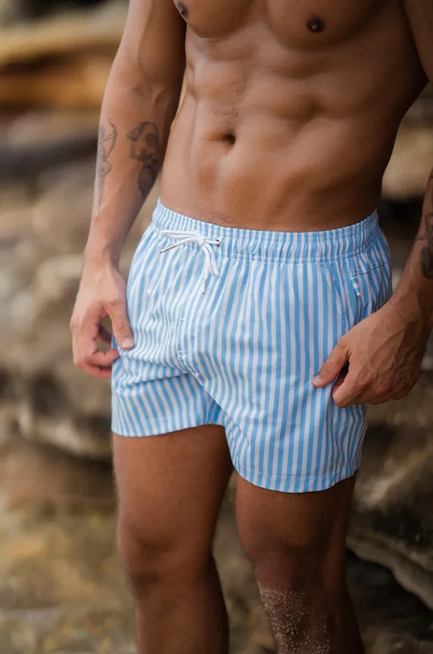 Vacay Swimwear Mens Monte Carlo Stretch Swim Short