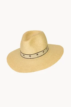 Sundaise Mens Palm Band Panama Hat