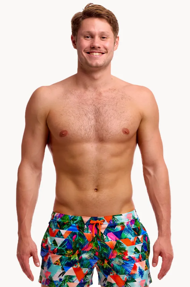 Funky Trunks Mens Palm Prism Shorty Short