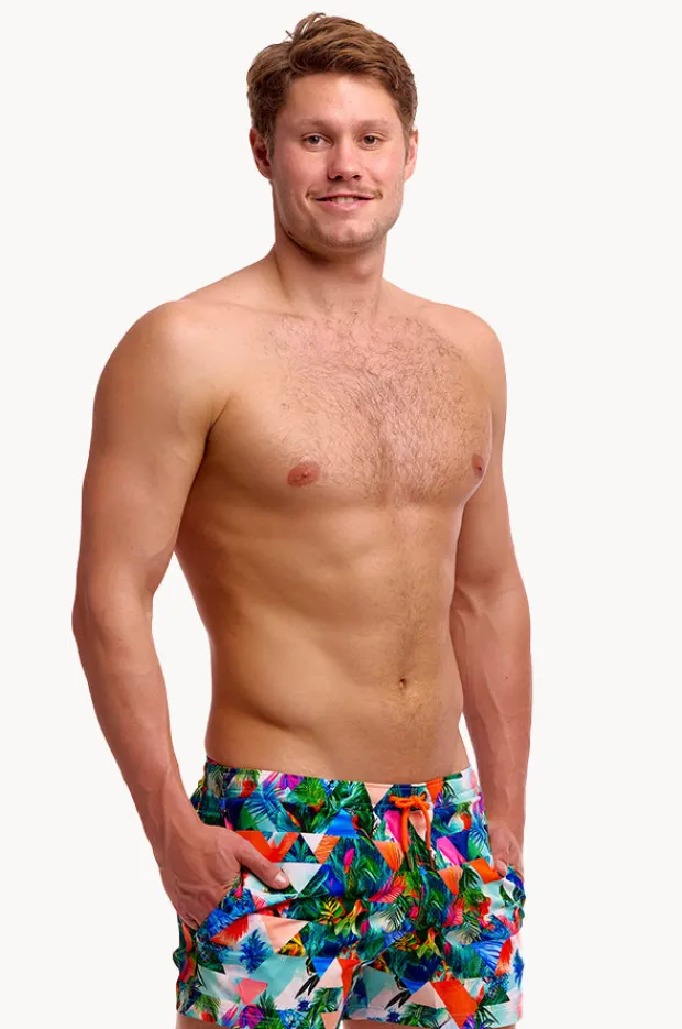 Funky Trunks Mens Palm Prism Shorty Short