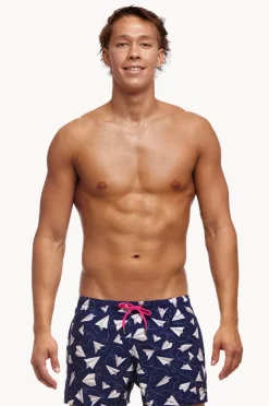 Funky Trunks Mens Paper Plain Shorty Short