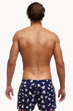 Funky Trunks Mens Paper Plain Shorty Short