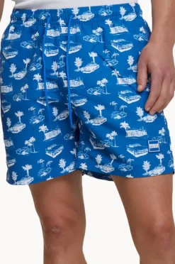 Urban Classics Mens Pattern Swim Short