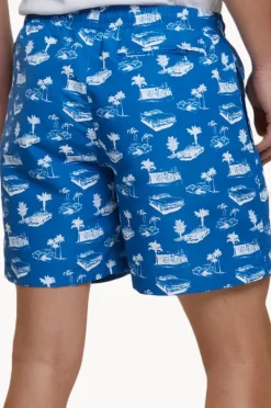 Urban Classics Mens Pattern Swim Short