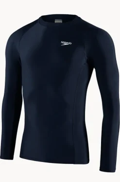 Speedo Mens Plain Long Sleeve Suntop