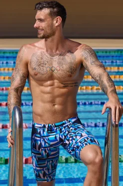Funky Trunks Mens Polar Caps Jammer