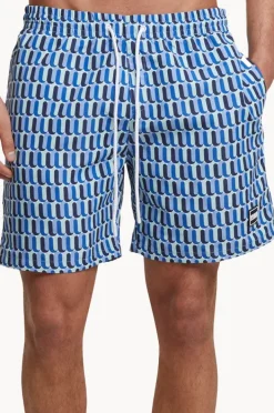 Urban Classics Mens Retro Swim Short