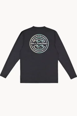 Women Billabong Mens Rotor Shoreline Long Sleeve Suntop