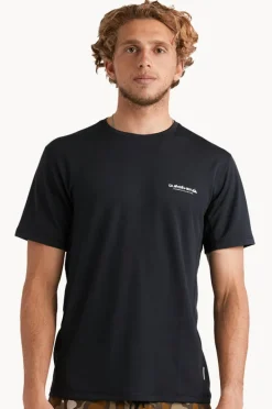 Quiksilver Mens Sea Grass Short Sleeve Suntop