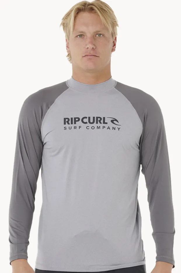 Rip Curl Mens Shock Long Sleeve Suntop