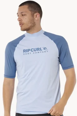 Rip Curl Mens Shock Short Sleeve Suntop