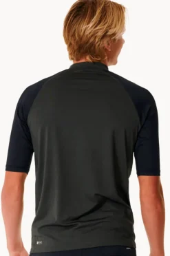 Rip Curl Mens Shock Short Sleeve Suntop