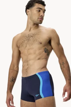 Speedo Mens Solid Spliced Aquashort