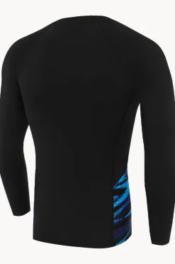 Speedo Mens Splice Long Sleeve Suntop