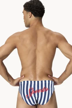 Speedo Mens Stripe Brief