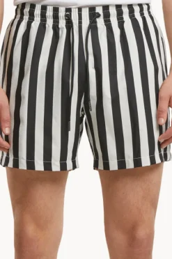 Urban Classics Mens Stripe Seersucker Swim Short